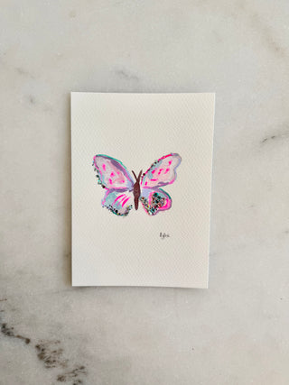 Butterfly 323 - Original Painting - 5x7