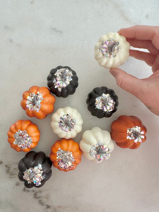 Mini Confetti Pumpkins