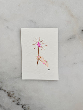 Birthday Magic  - Original Painting - 5x7