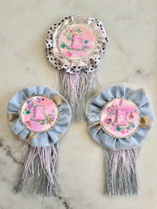 LGD - I’m just a girl - Hand Painted Ribbon