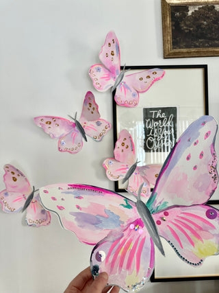 XL Hand Painted LGD Butterfly