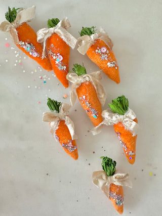 NEW! - Embellished Velvet Carrots