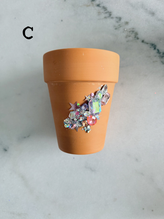 LGD - Hand-Embellished Stardust Planter