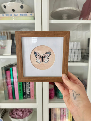 Butterfly 263 - Original Painting - FRAMED