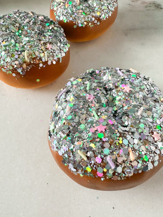 Faux - Glitter Donut