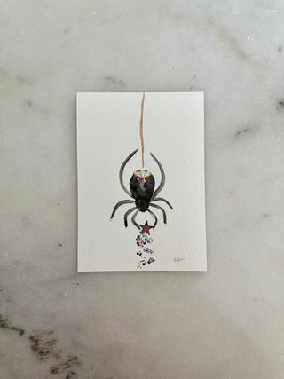 LGD Spider - 2025 - Halloween - Original Painting - 5x7