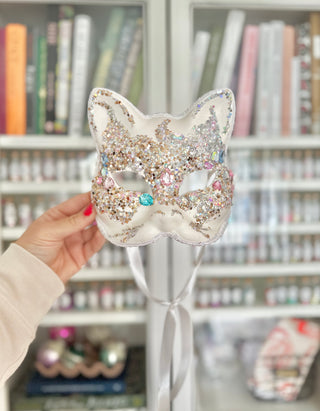 Glittery Cat Mask