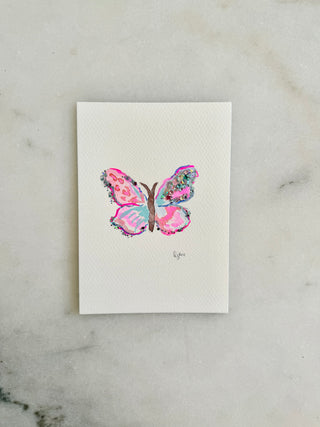 Butterfly 331 - Original Painting - 5x7