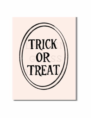Digital Download - 8x10 - Trick or Treat
