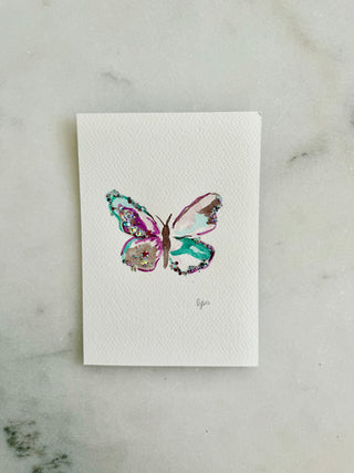 Butterfly 320 - Original Painting - 5x7