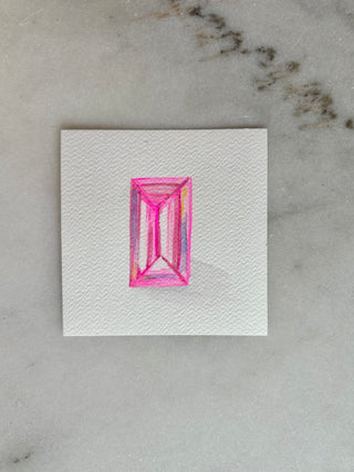 Gem 007 - Original Painting - 5x5