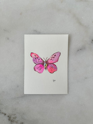 Butterfly 301 - Original Painting - 5x7