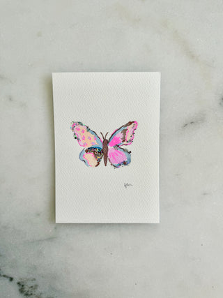 Butterfly 319 - Original Painting - 5x7