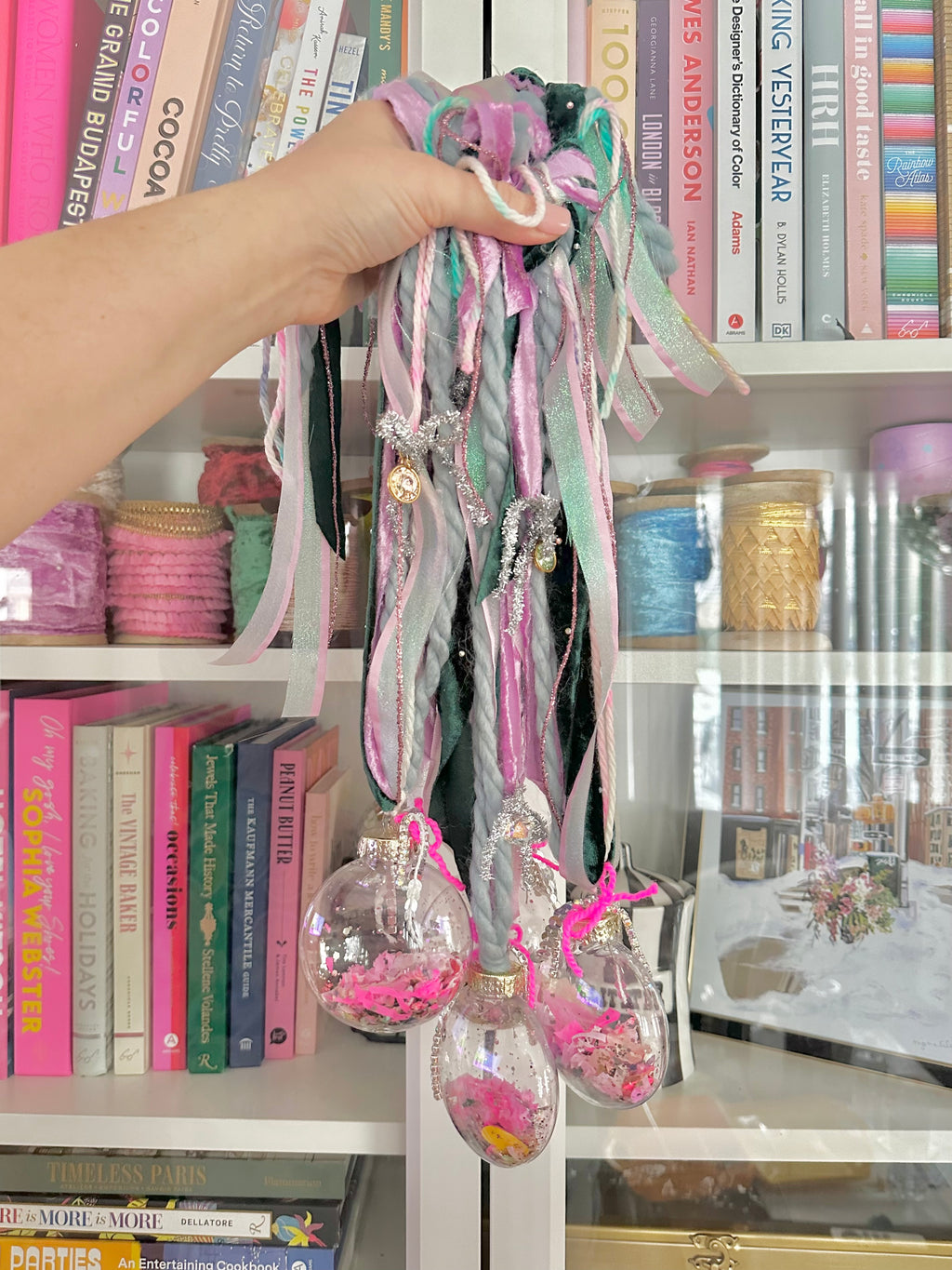 NEW! Confetti Hangers Lauren Glass Designs