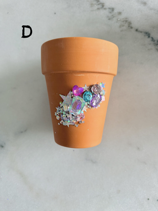 LGD - Hand-Embellished Stardust Planter
