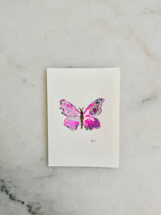 Butterfly 326 - Original Painting - 5x7