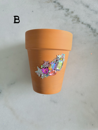 LGD - Hand-Embellished Stardust Planter