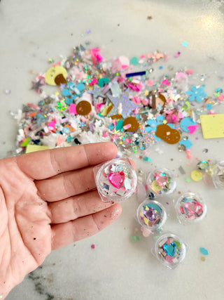 Purse Confetti + Hand-Cut Confetti Mix