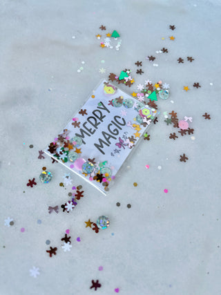 Merry Magic Card with Confetti