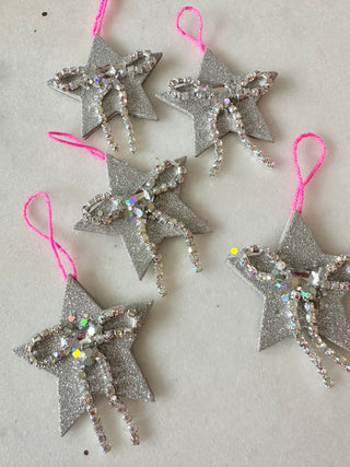 NEW! Rhinestone Bow Ornament