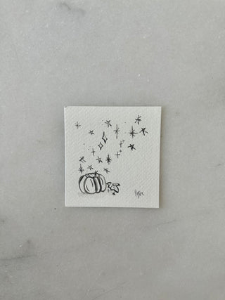 Pumpkin 005 - Painting - 3x3
