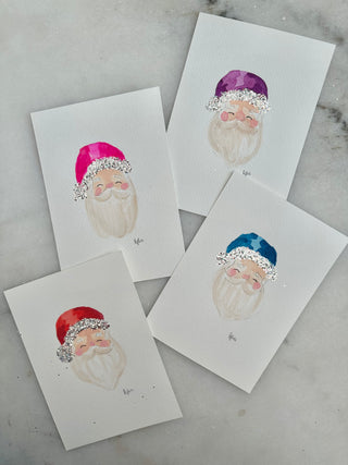 LGD Santa - Original Painting - 5x7 or 4x6