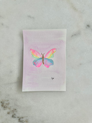 Butterfly 303 - Original Painting - 5x7