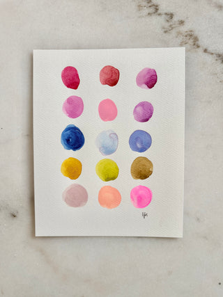 LGD - Dot Series - 001  - Original Painting - 8x10