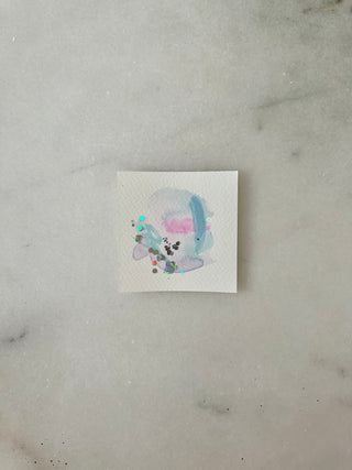 Abstract 028 - Original Painting - 3x3