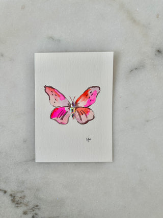 Butterfly 295 - Original Painting - 5x7