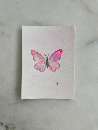 Butterfly 304 - Original Painting - 5x7
