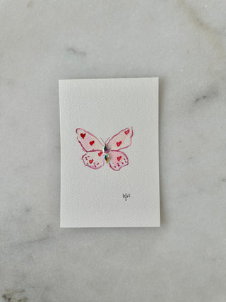 Butterfly 296 - Original Painting - 4x6