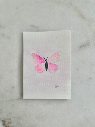 Butterfly 314 - Original Painting - 5x7