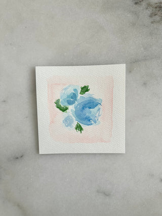 Floral 003 - Original Painting - 5x5
