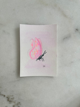 Butterfly 312 - Original Painting - 5x7