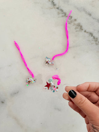 LGD - Pet Acrylic Confetti Tag/Ornament (Bone)