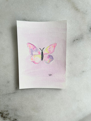 Butterfly 311 - Original Painting - 5x7