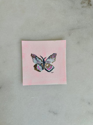 Butterfly 267  - Original Painting - 4x4