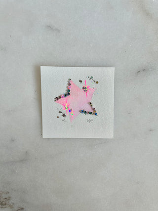 Star 015 - Original Painting - 4x4