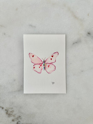 Butterfly 297 - Original Painting - 5x7