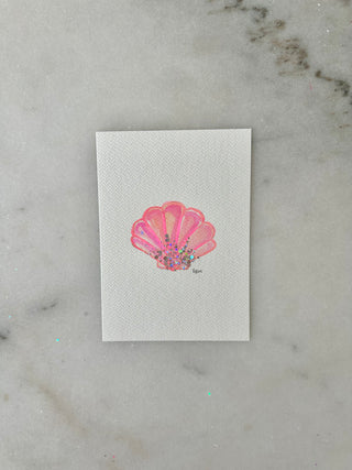 Shell - 001 - Original Painting - 5x7