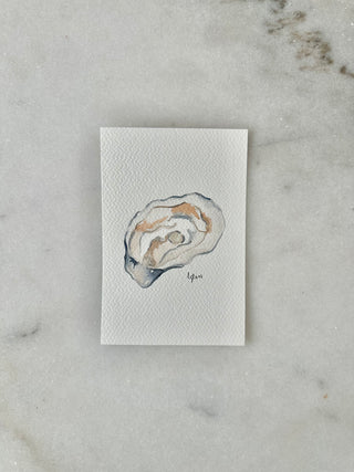 Oyster - Original Painting - 4x6