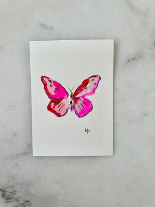 Butterfly 291 - Original Painting - 5x7