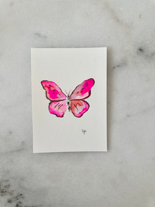 Butterfly 293 - Original Painting - 5x7