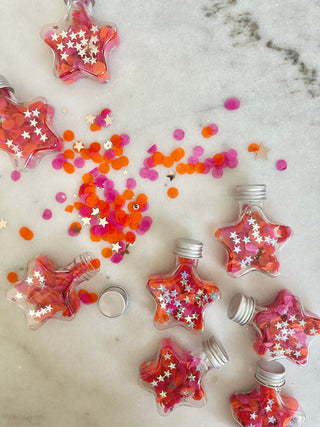 Confetti in Star Container - Non Glitter