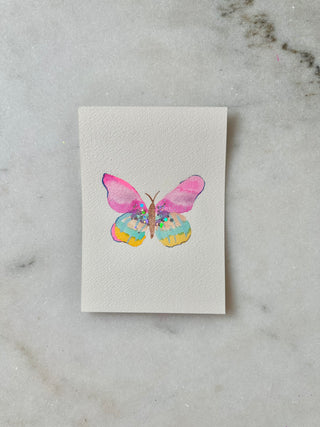 Butterfly 107 - Original Painting - 5x7