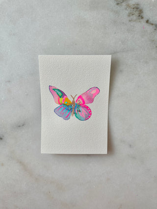 Butterfly 106 - Original Painting - 5x7