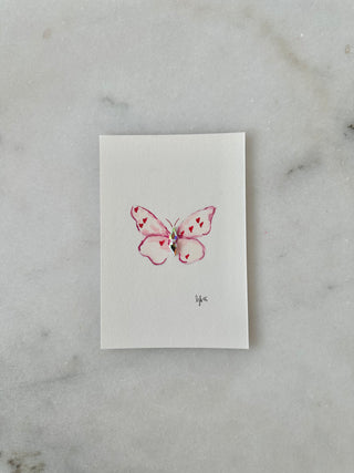 Butterfly 299 - Original Painting - 4x6