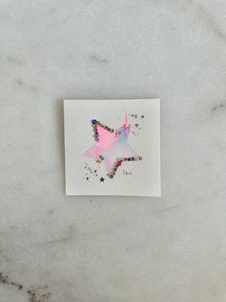 Star 019 - Original Painting - 4x4