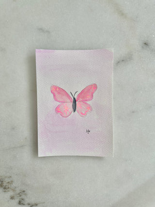 Butterfly 305 - Original Painting - 5x7